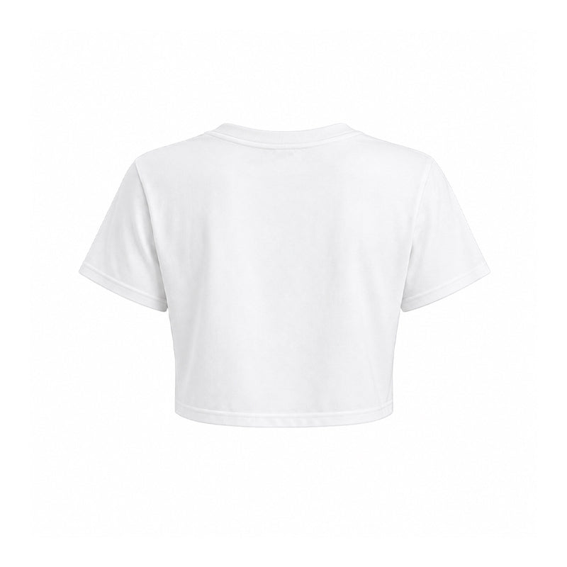 Pink Lily Crop T-Shirt
